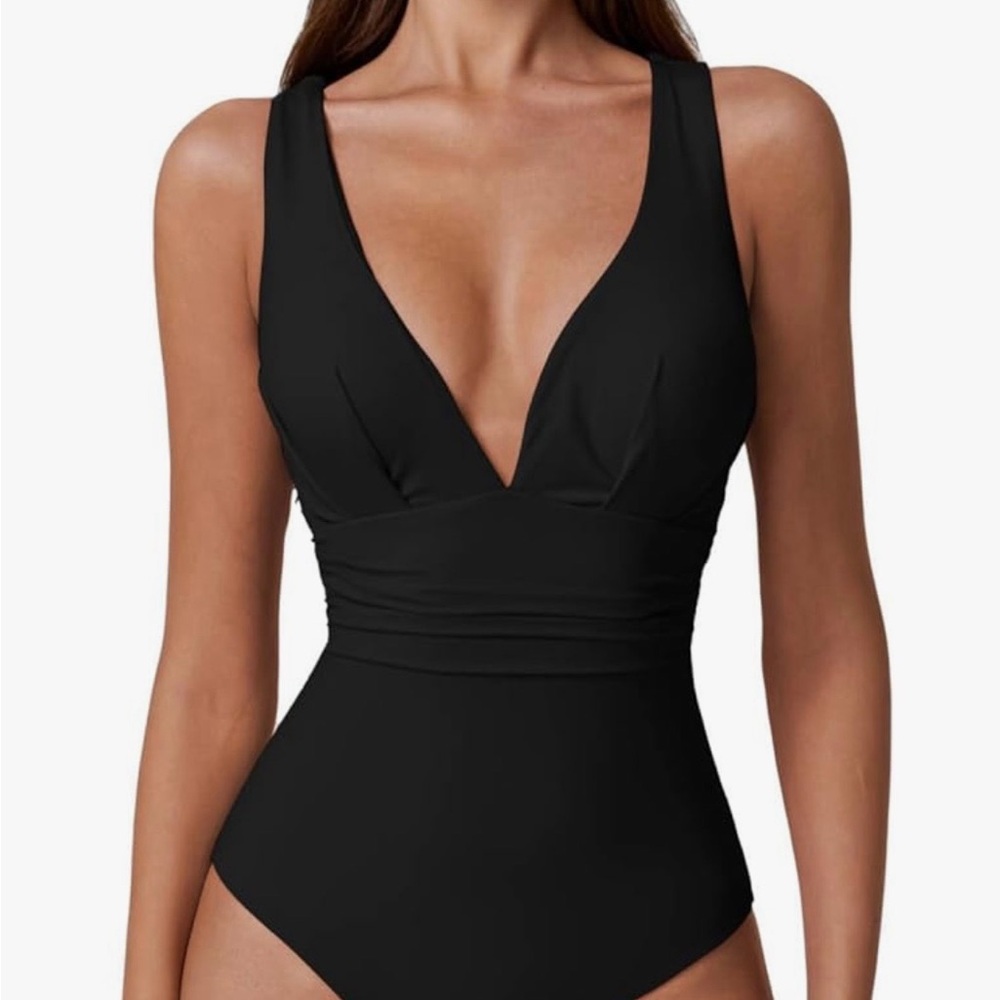 Amazon Women's One-Piece Swimsuit in Black